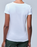 T-SHIRTS JULIA FST149 BLANC ~ MAJESTIC FILATURE