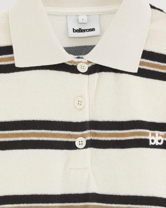 POLO CRIXUS STRIPE B ~ BELLEROSE