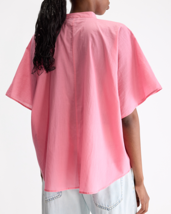 BLOUSE DAHLIA GERANIUM ~ BELLEROSE