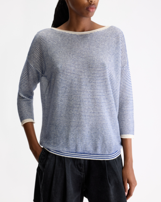 PULL NEEP STRIPE A ~ BELLEROSE