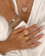 BRACELET CAP MAYA GRIS ~ IBU JEWELS