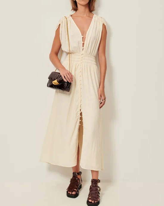 ROBE GALIANE FLEUR DE SEL ~ SESSUN