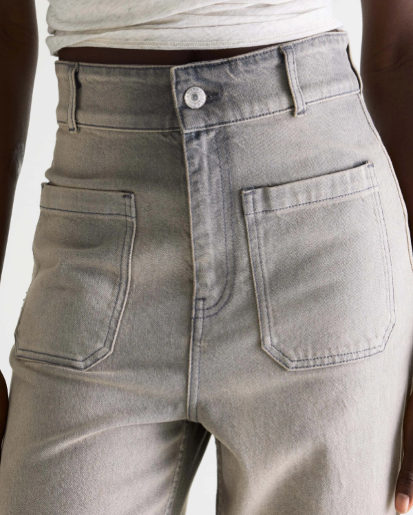 JEAN PRESTON USED LIGHT GREY ~ BELLEROSE