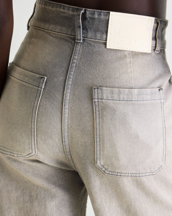 JEAN PRESTON USED LIGHT GREY ~ BELLEROSE