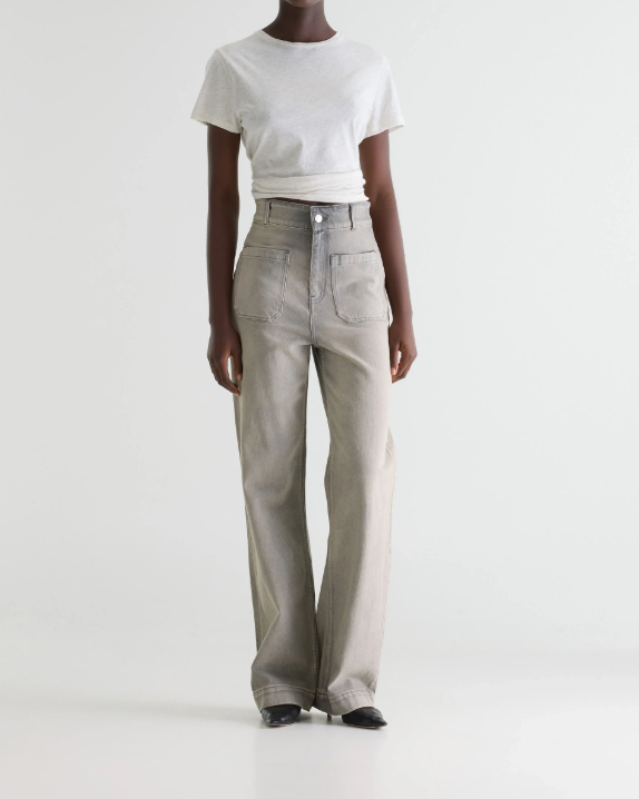 JEAN PRESTON USED LIGHT GREY ~ BELLEROSE