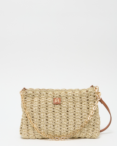 SAC SERION CROCHET DORÉ ~ PETITE MENDIGOTE