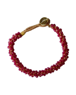 BRACELET JILL JAZZY RUBIS ~ IBU JEWELS