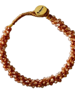 BRACELET JILL JAZZY QUARTZ CHAMPAGNE ~ IBU JEWELS