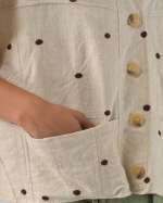 VESTE GRIFFIN ECRU ~ ORFEO