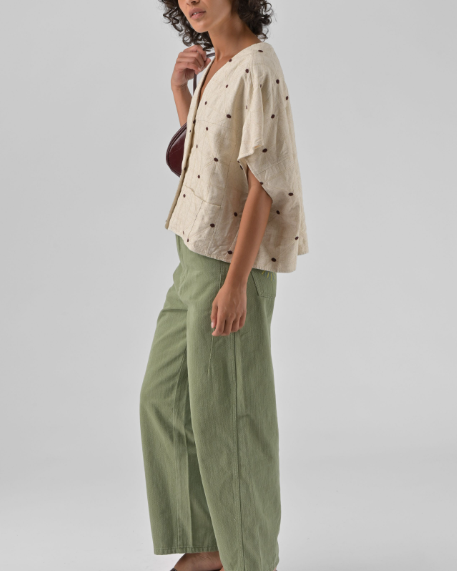 VESTE GRIFFIN ECRU ~ ORFEO