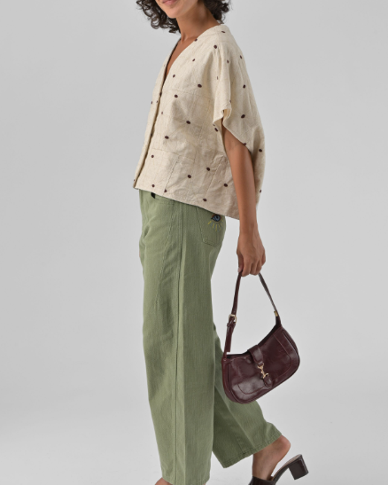 VESTE GRIFFIN ECRU ~ ORFEO