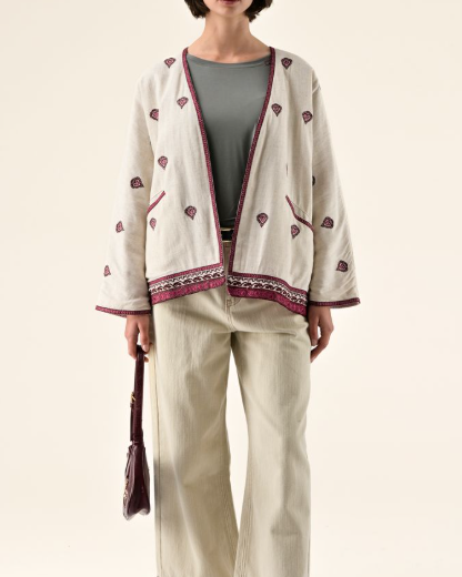 VESTE SELDON BEIGE ~ ORFEO