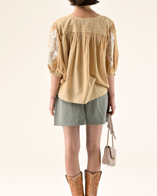 CHEMISIER ADRIAN AMBRE ~ ORFEO