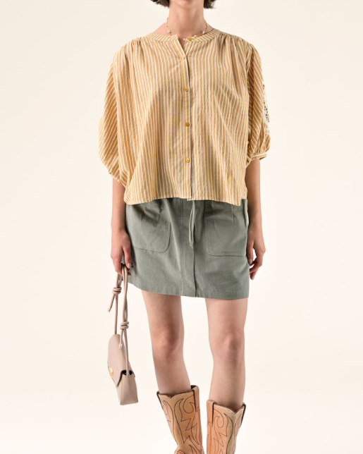 CHEMISIER ADRIAN AMBRE ~ ORFEO