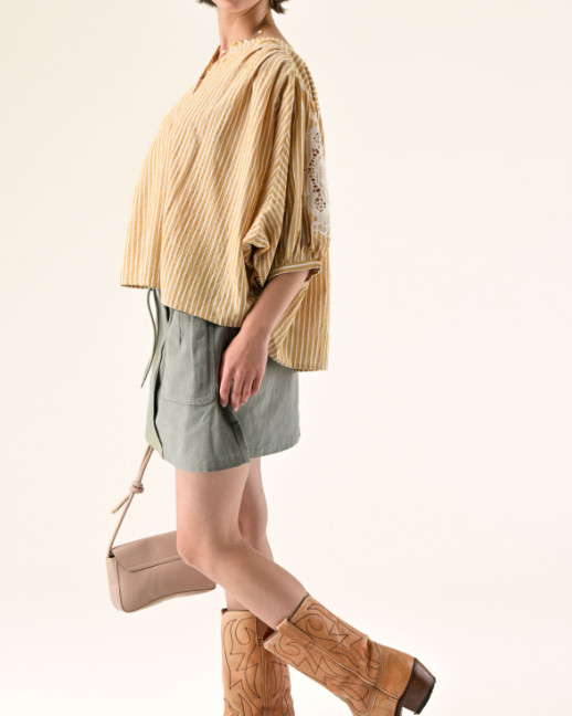 CHEMISIER ADRIAN AMBRE ~ ORFEO