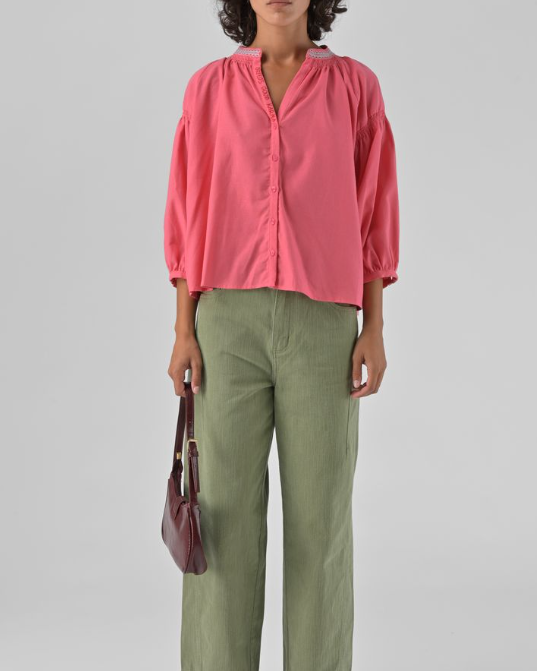 CHEMISE DANIELE ROSE ~ ORFEO