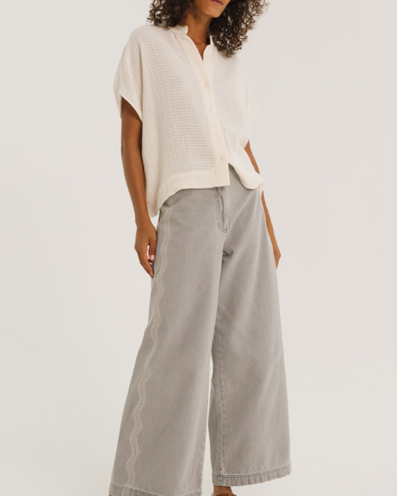 CHEMISE VIRZA EMMA ECRU ~ TINSELS