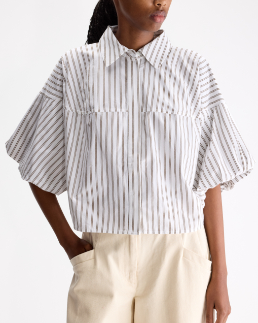 CHEMISE CASSY STRIPE A ~ BELLEROSE
