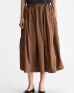 JUPE CINLEY CHOCOLATE ~ BELLEROSE