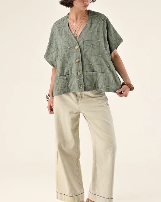 VESTE GRIFFIN KAKI ~ ORFEO