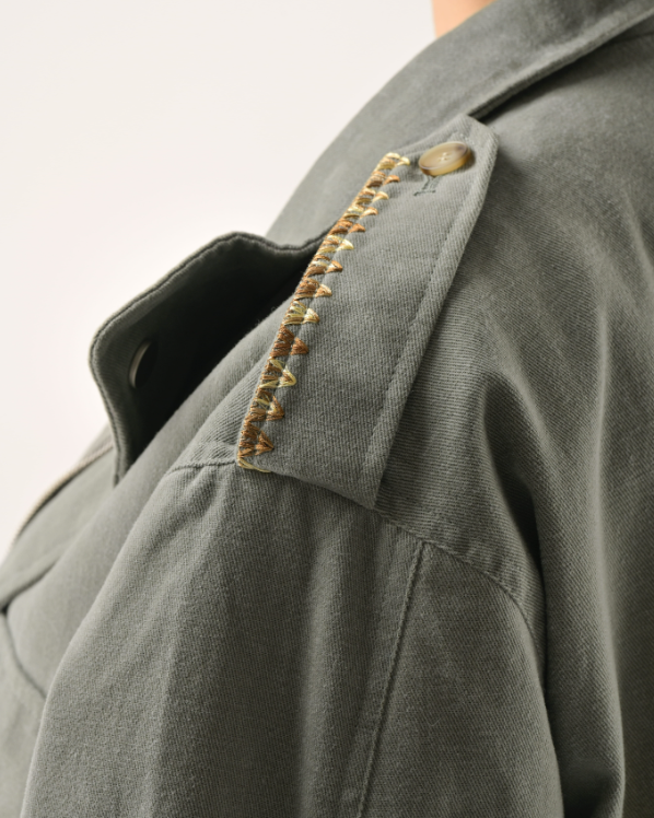 VESTE ALISTAIR KAKI ~ ORFEO