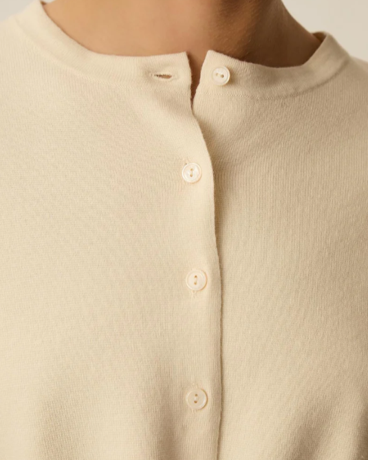 GILET BIJOU CREME ~ DES PETITS HAUTS