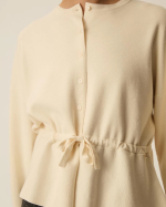 GILET BIJOU CREME ~ DES PETITS HAUTS