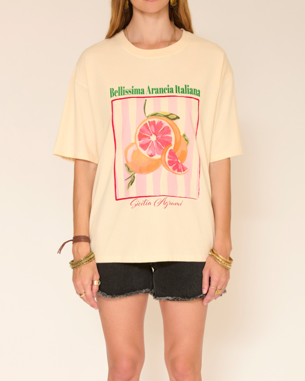 T-SHIRT TILIMA NATURAL ~ MKT STUDIO