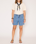 SHORT POLA SHIBUYA BLUE MIDWEST WASH~ MKT STUDIO