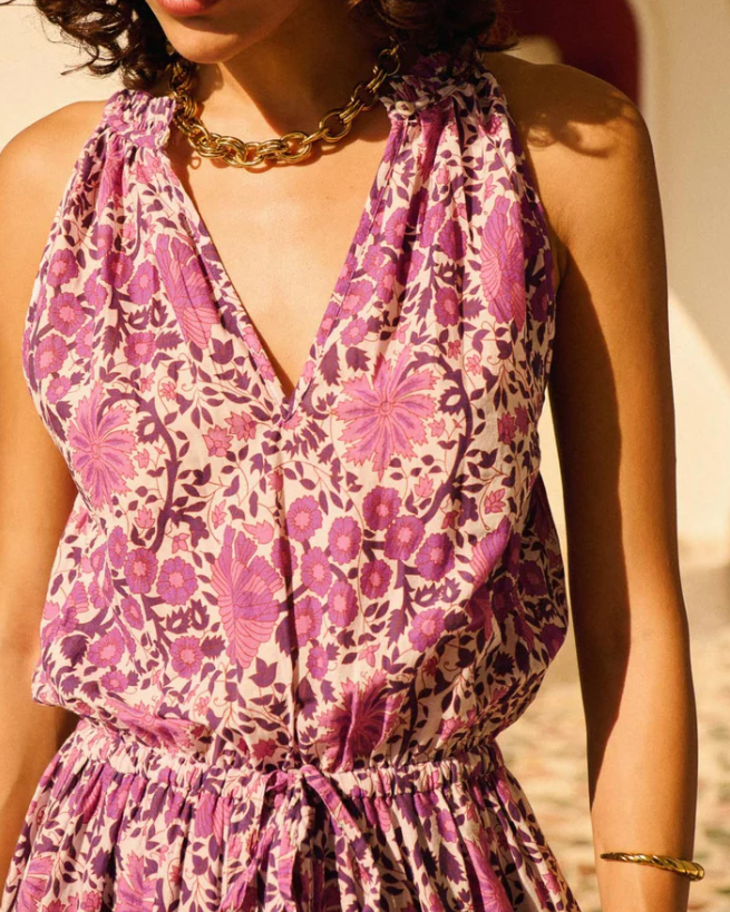 ROBE RITU JACINTHE ~ PETITE MENDIGOTE
