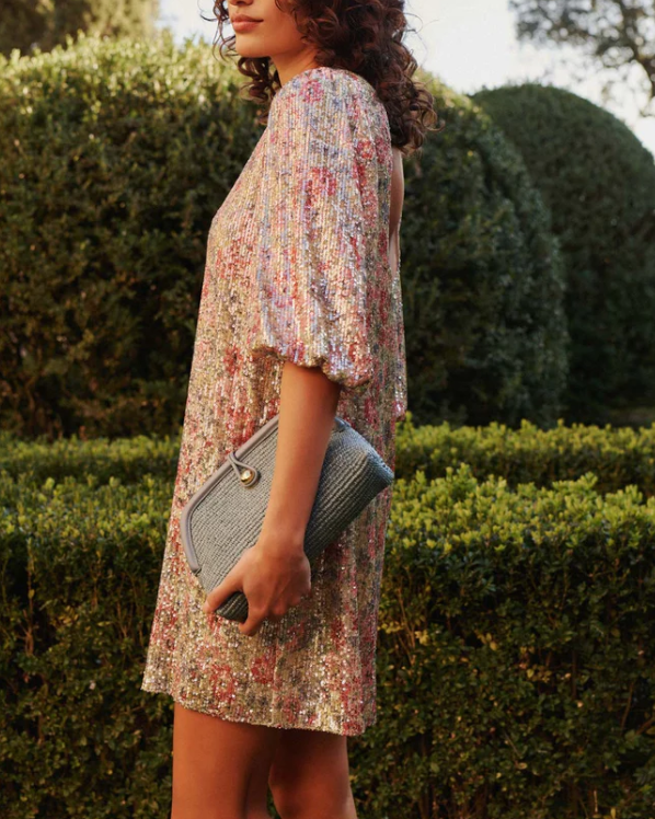 ROBE À PAILLETTES RIVIERA MULTICO ~ PETITE ME