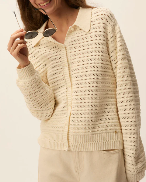 GILET ADRIEN CREME ~ DES PETITS HAUTS