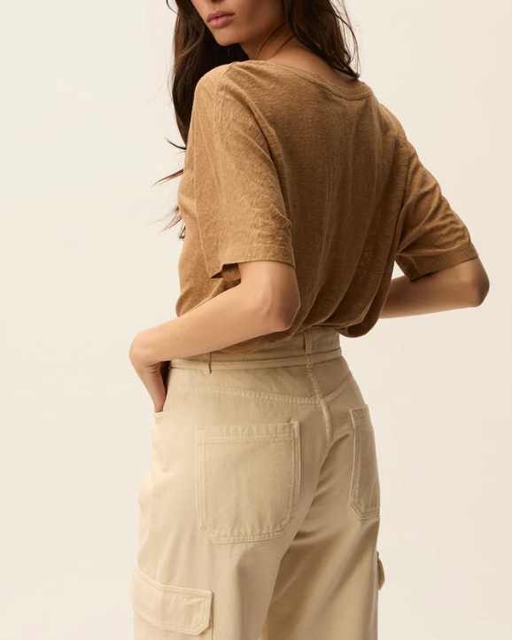 T-SHIRT HANINA TABAC ~ DES PETITS HAUTS