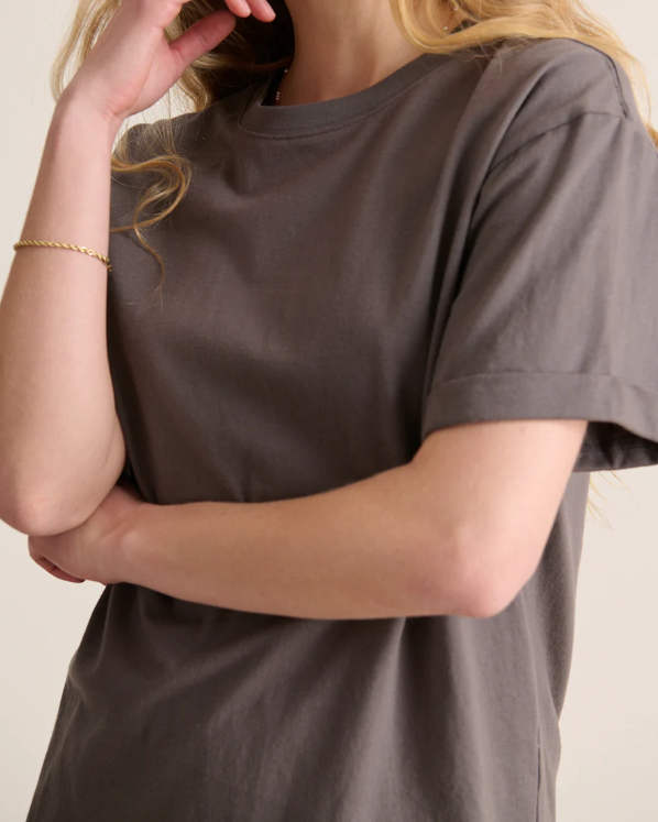 T-SHIRT VISTA ANTHRACITE ~ GARANCE