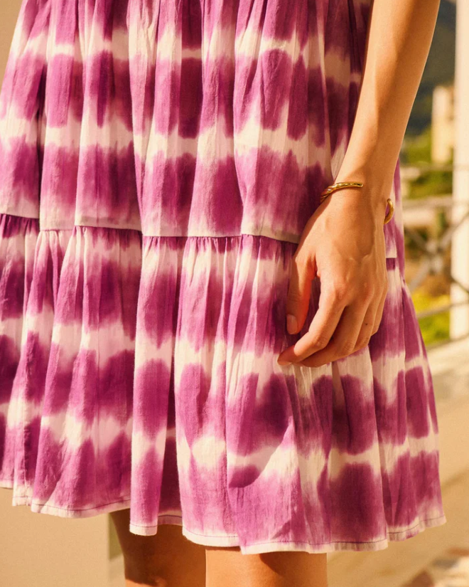 ROBE ROSA TIE&DYE JACINTHE ~ PETITE MENDIGOTE