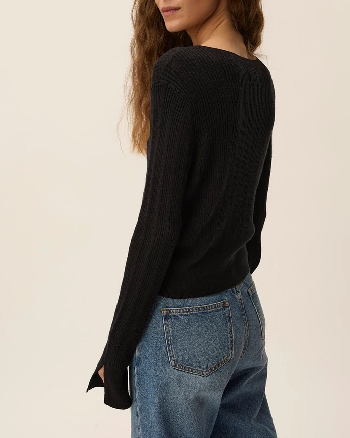 GILET CIENA NOIR ~DES PETITS HAUTS