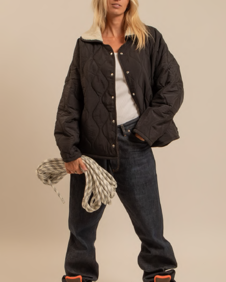 VESTE COLUMBUS NOIR ~ AOKYANOS