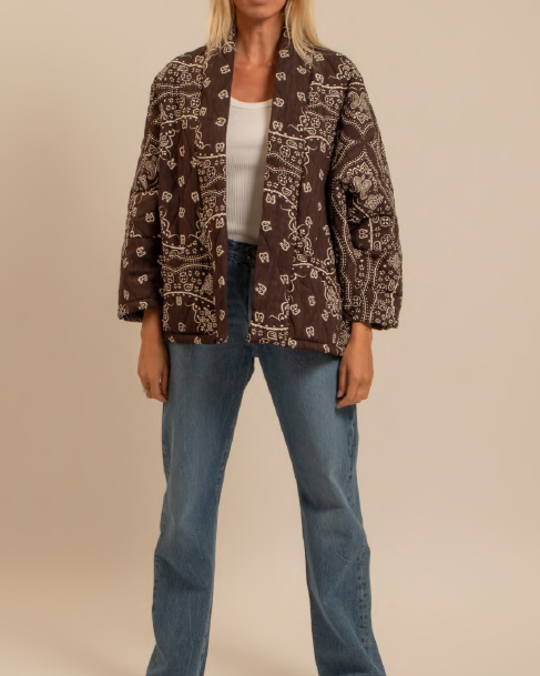 CHICAGO BANDANA CHOCOLAT ~ AOKYANOS