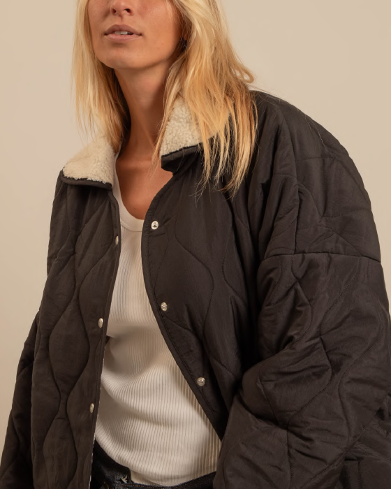 VESTE COLUMBUS NOIR ~ AOKYANOS