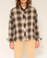 CHEMISE CHALOU  CHECKS ~ MKT STUDIO