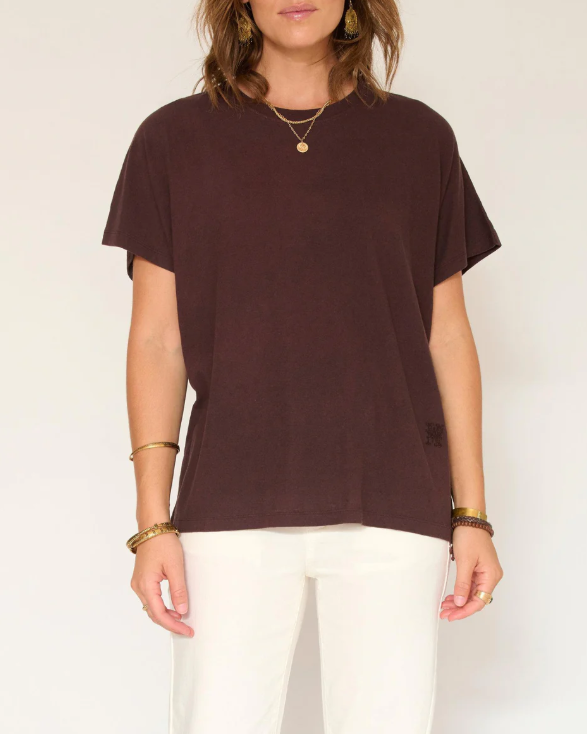 T-SHIRT TROGIR  BROWN ~ MKT STUDIO