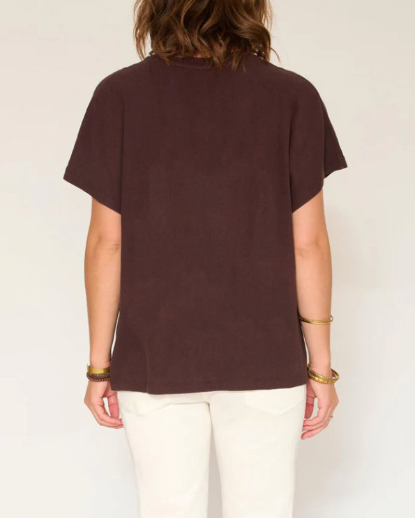 T-SHIRT TROGIR  BROWN ~ MKT STUDIO