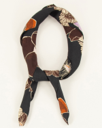 FOULARD SCARVI BLACK HYBIS ~ SESSUN