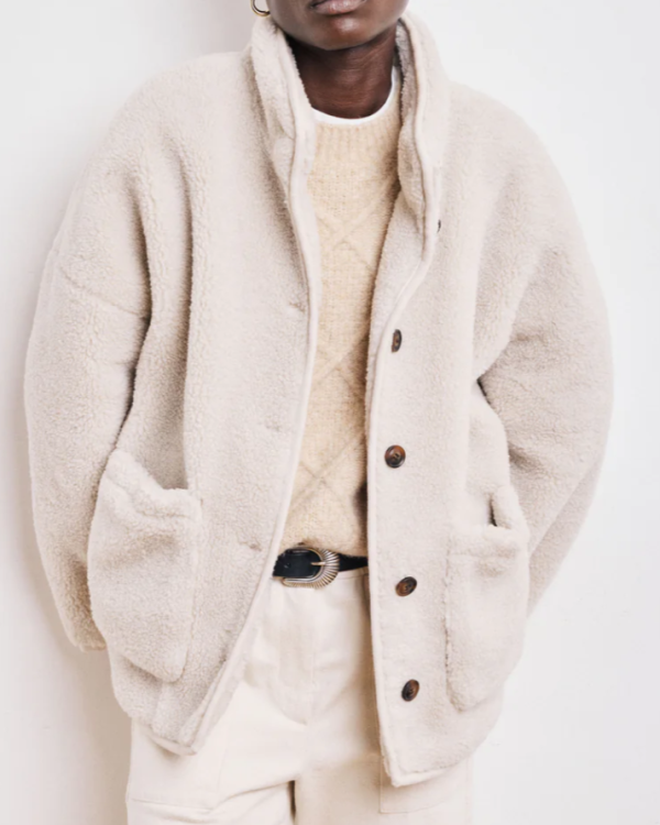 MANTEAU VANILLE  NATURAL ~ HARTFORD