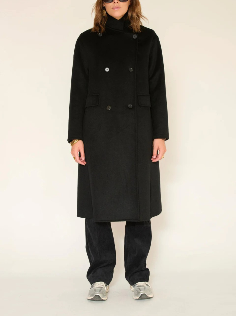 MANTEAU MEXI  BLACK ~ MKT STUDIO