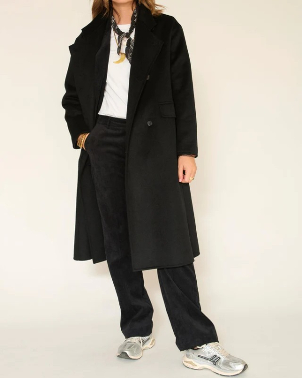 MANTEAU MEXI  BLACK ~ MKT STUDIO