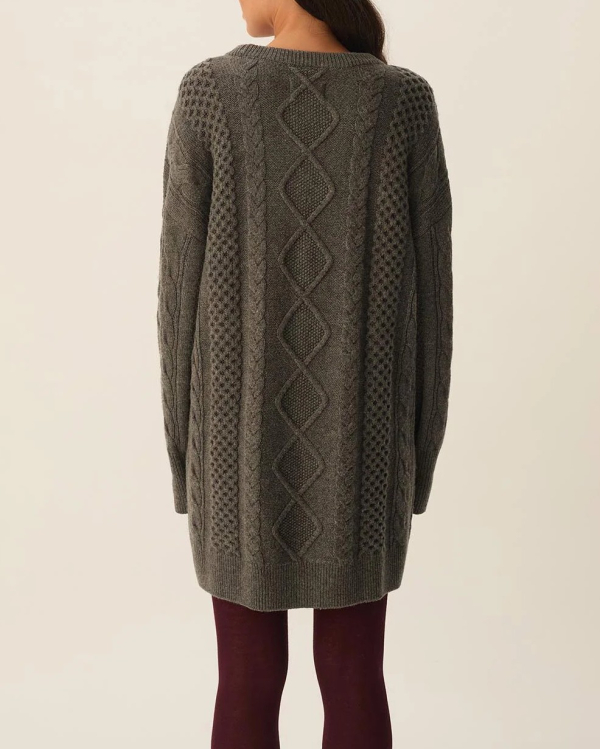 ROBE DORIANE ANTHRACITE ~ DES PETITS HAUTS