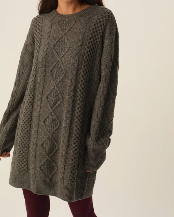 ROBE DORIANE ANTHRACITE ~ DES PETITS HAUTS