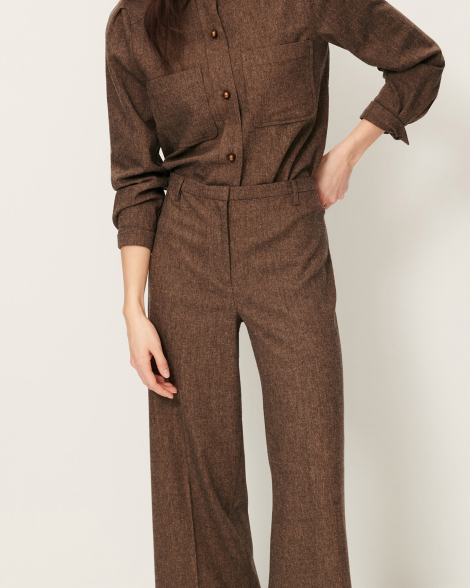 PANTALON ALDIWOOL WARM STONE ~ SESSUN