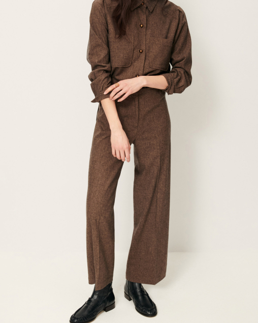 PANTALON ALDIWOOL WARM STONE ~ SESSUN